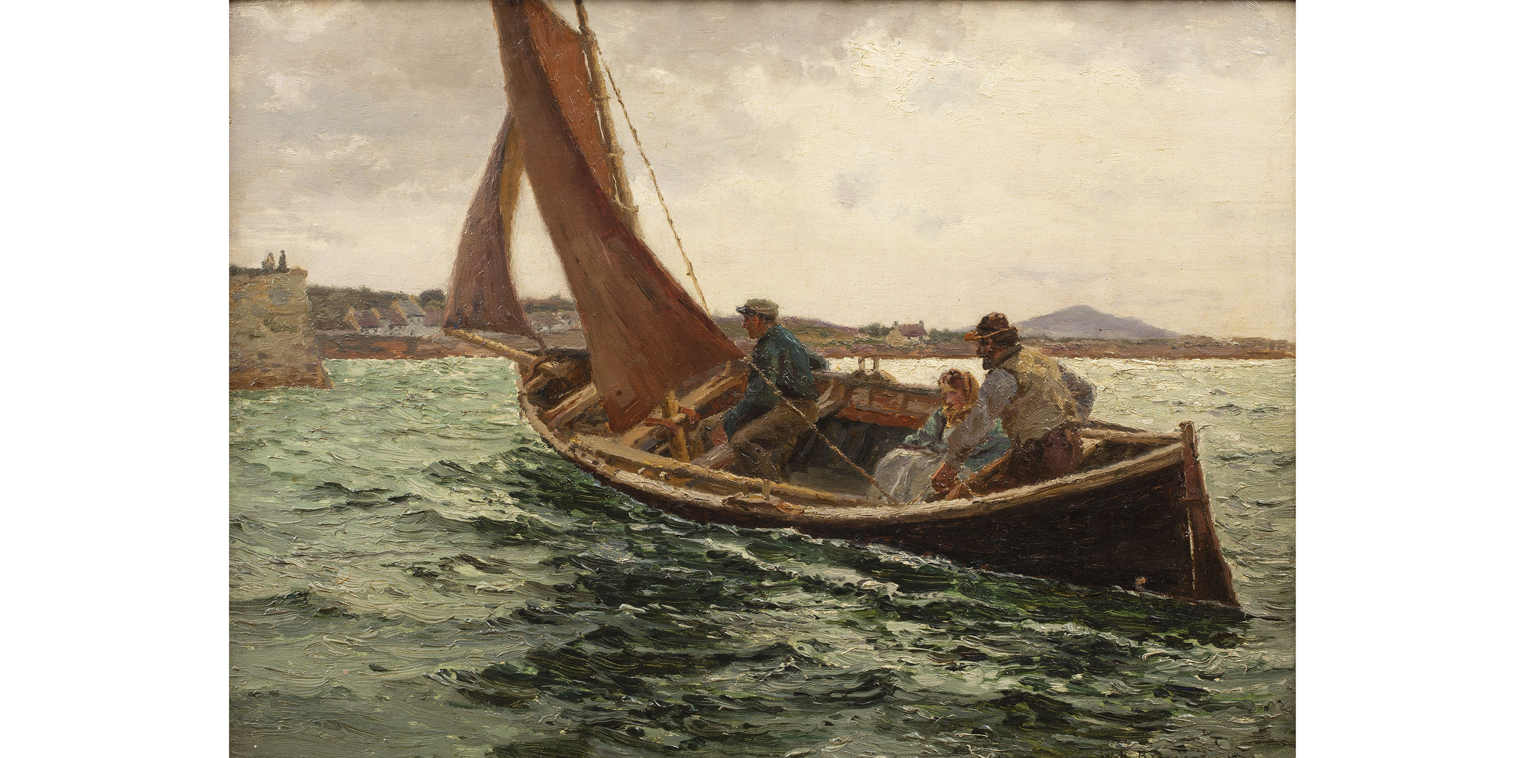 William Henry Bartlett Painting Sails into Top Spot at Mallams’ 29 March Modern Living Sale